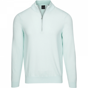 Dunning 1/4 Zip Golf Pullover - Size Small 40-42" Chest - Seafoam Heather