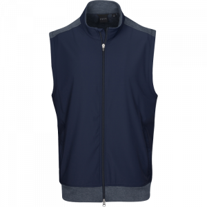 Dunning Golf Risbury Vest Gilet Full Zip - Small 40-42" Chest - Halo Heather