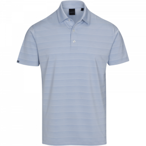 DUNNING LANDOR JERSEY POLO 40-42" Chest- Oxford Blue Heather