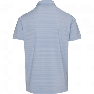 DUNNING LANDOR JERSEY POLO 40-42" Chest- Oxford Blue Heather - Image 2