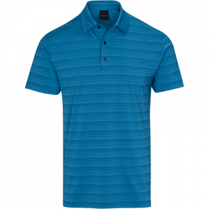 DUNNING LANDOR JERSEY POLO 40-42" Chest- Seaport Heather