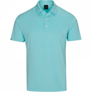 DUNNING SIGNATURE D PERFORMANCE JERSEY POLO- 40-42" Chest - RIVIERA