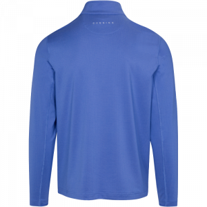 Dunning 1/4 Zip Golf Pullover - Size Small 40-42" Chest - Sapphire/Dewberry - Image 2