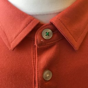 Mens Linksoul Polyester/Cotton Short Sleeve Golf Polo Shirt - Large 42-44" - Image 2