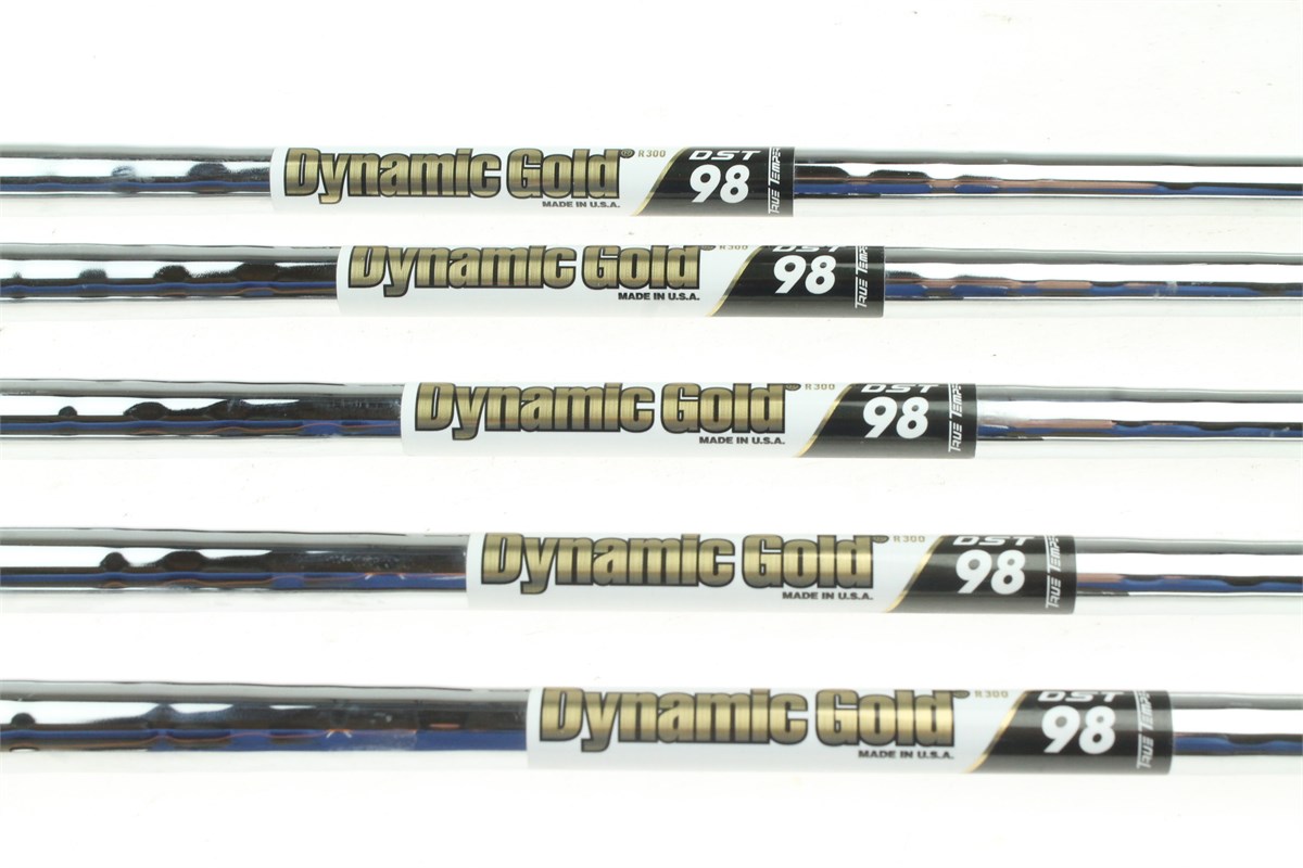 Individual Stiff Dynamic Gold 98 D.S.T Steel Iron Shafts .355 Taper - Choose Iron