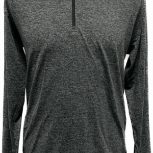 Dunning 1/4 Zip Golf Pullover - Size Small 40-42" Chest - Black Heather - Image 2