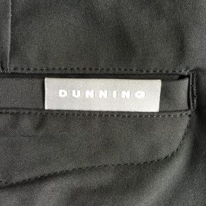 Mens Dunning Player Fit Woven Golf Shorts in Black - Waist 32" - Image 3