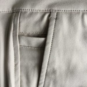 Mens Dunning Player Fit Woven Golf Shorts in Tan - Waist 32" - Image 3