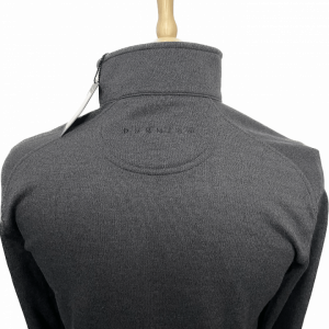 Dunning 1/4 Zip Golf Pullover - Size Small 40-42" Chest - Black Heather. - Image 3