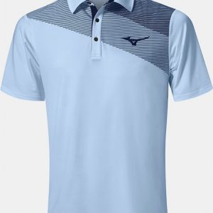 Mizuno Elite Fade Golf Polo Shirt - Extra Large (44"-46" Chest) - Dream Blue