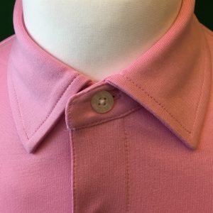 Mens Dunning Short Sleeved Galway Jersey Golf Polo Shirt- Small 40-42" - Image 3