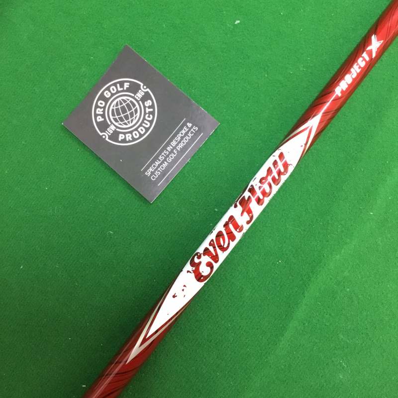 Project X EvenFlow Red Max Carry Driver Shafts 5.5 or 6.0 Flex - Choose Adapter