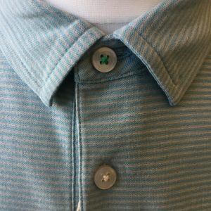 Mens Linksoul Polyester/Cotton Short Sleeve Golf Polo Shirt - Large 42-44" - Image 4