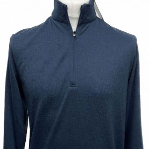 Dunning 1/4 Zip Golf Pullover - Size Small 40-42" Chest - Opal Heather