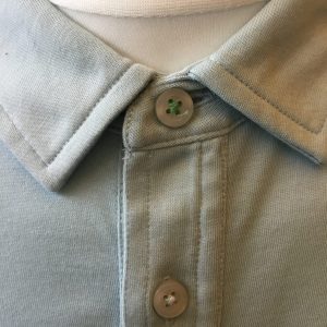 Mens Linksoul 100% Luxury Cotton Short Sleeve Golf Polo Shirt - Large 42-44" - Image 2