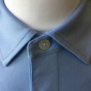 Mens Dunning Short Sleeved Galway Jersey Golf Polo Shirt- Small 40-42" - Image 2