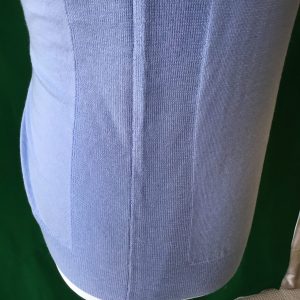 Mens Dunning Merino Wool Crew Neck Mid Blue Golf Sweater - Small 38-40" - Image 2