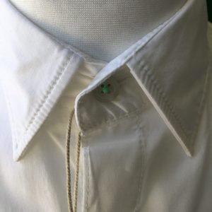 Mens Linksoul White Cotton Short Sleeved Shirt - Large - 46" Chest - Image 2
