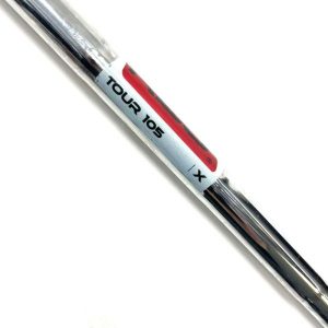 Alternative view of KBS Tour 105 #8 iron X-Stiff Steel Shaft