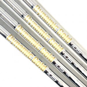 True Temper Dynamic Gold 105 S300 #4-PW (missing 9, 7 and 5 Irons) Pulled