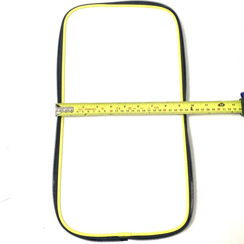 Callaway Tour/Staff Golf Bag Zip off Panel - White with Inner Purple Tartan Pattern - Image 4