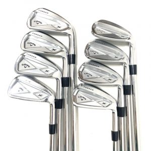 Callaway X-Forged Clubs #3-P/W - N.S.Pro Modus 3 Tour 120 X-Stiff Flex Shafts