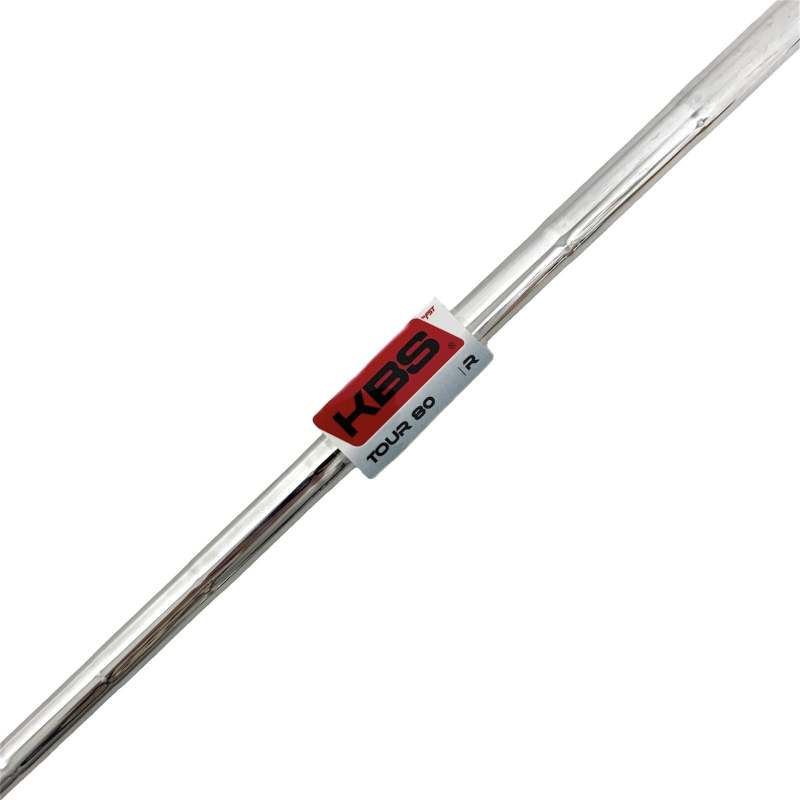 KBS Tour 80 Regular Flex Steel Iron Shafts - .370 Parallel
