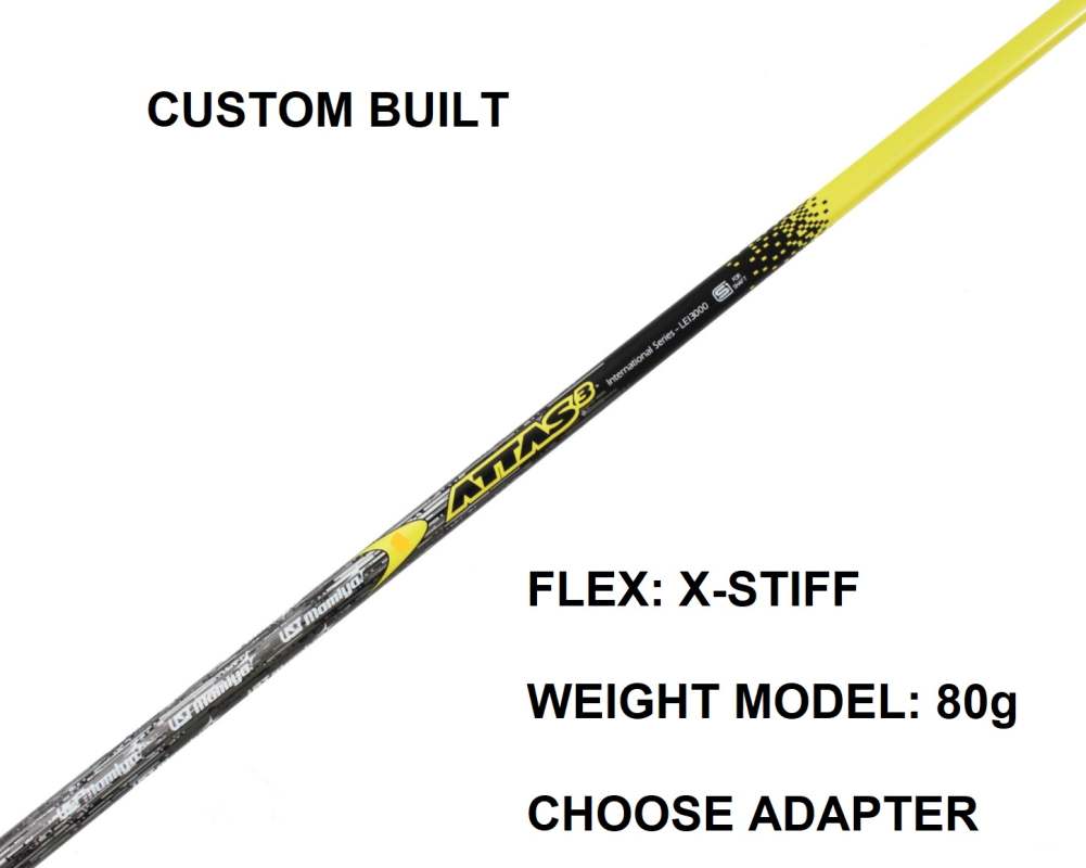 UST Mamiya Attas 3 X-Stiff Driver or Fairway Shaft - Custom Built