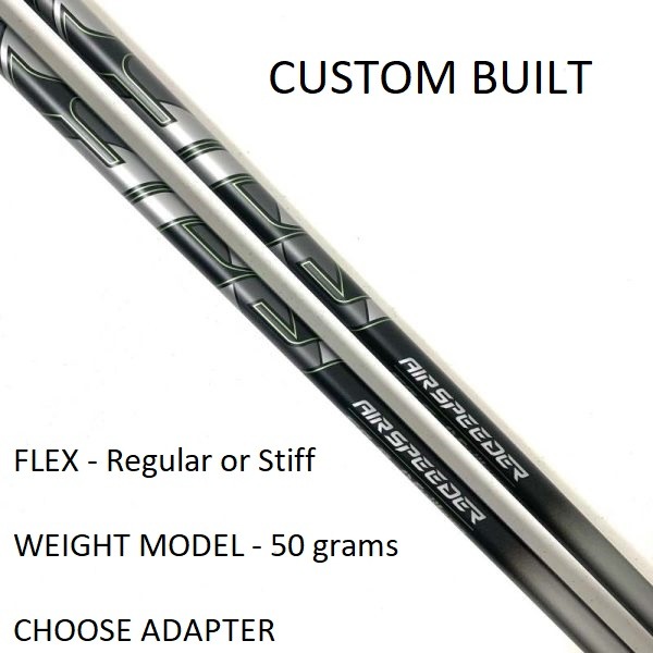 Fujikura Air Speeder 50 Regular or Stiff Flex Fairway Shaft - Custom Built