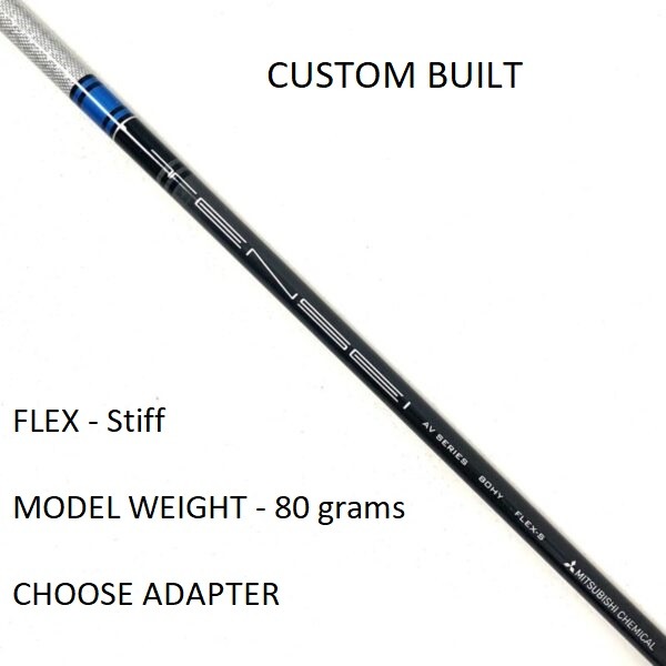 Mitsubishi TENSEI AV Series 80 Stiff Flex Hybrid Shaft - Custom Built