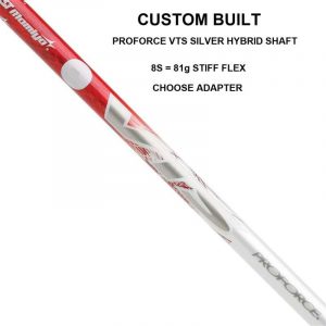 UST Proforce VTS Silver Stiff Flex Hybrid / Rescue Shaft - Custom Built