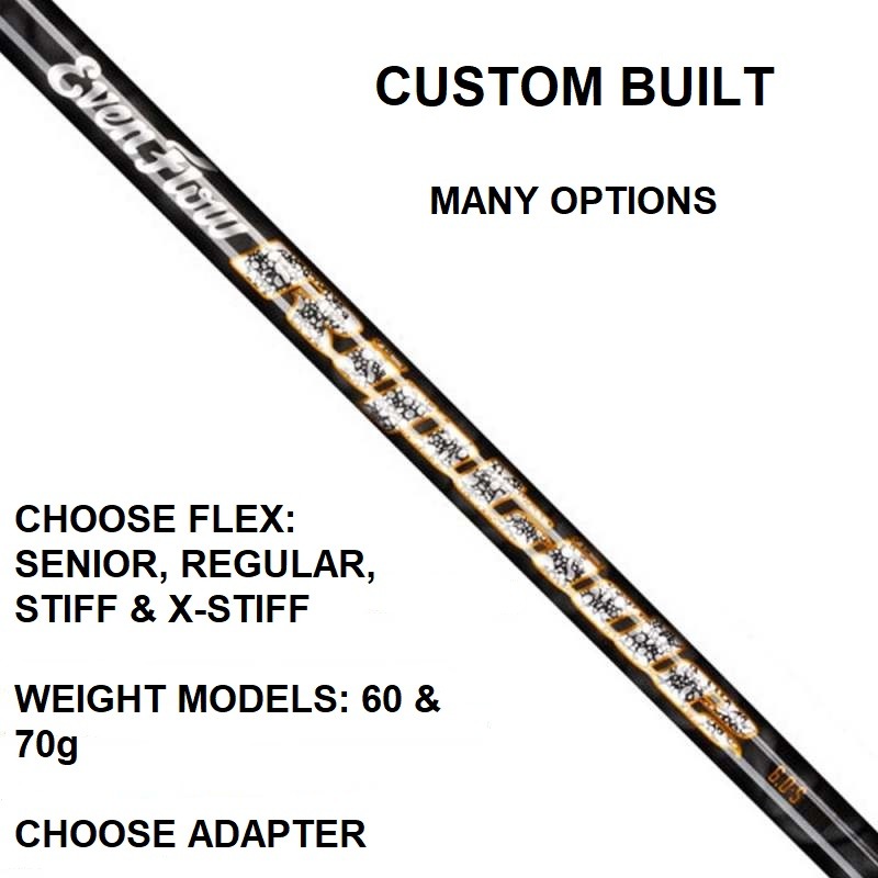 Project X Evenflow Riptide Driver or Fairway Wood Graphite Shaft - Custom Built