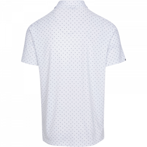 DUNNING SIGNATURE D PERFORMANCE JERSEY POLO 40-42" Chest-WHITE - Image 2