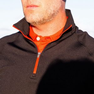 Mens Dunning Gorten Quarter Zip Long Sleeved Golf Sweatshirt- Small 40-42" - Image 4