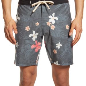 Mens Linksoul Floral Print Boardwalker Short - Waist 33"