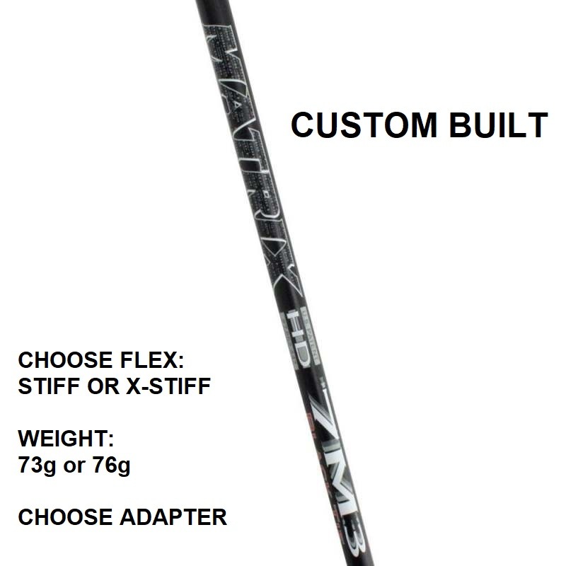 Matrix Ozik HD Black Tie 7M3 Driver or Fairway Shaft - Custom Built