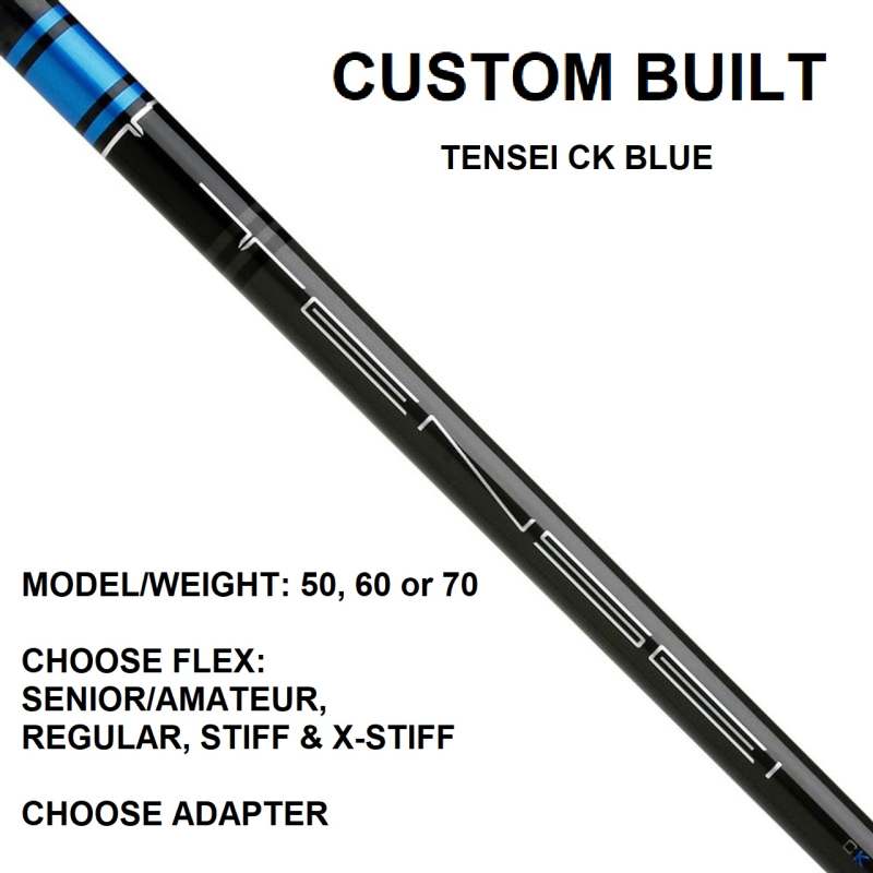 Mitsubishi Chemical Tensei CK Blue Driver or Fairway Shaft - Custom Built