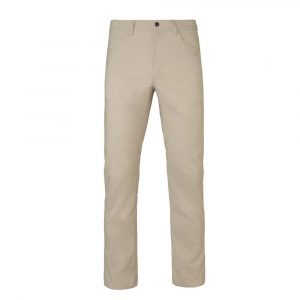 Mens Dunning 5 Pocket Beige Golf Trousers- 32"waist/32"leg