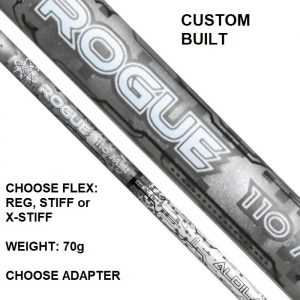 Aldila Rogue Silver 110 MSI Driver / Fairway Shaft 70g - Custom Built