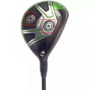 Callaway Epic Sub-Zero, Fusion Fairway 3g or 22g Screw Weight