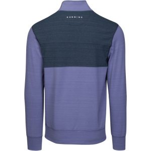 Mens Dunning Fidden Quarter Zip Long Sleeved Golf Fleece- Small 40-42" - Image 3