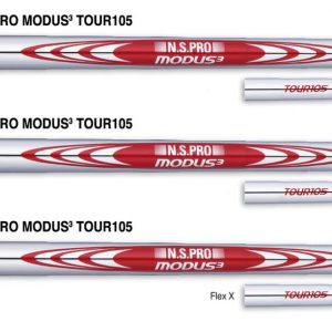 N.S. Pro Modus3 Tour 105 X-Stiff Flex Steel Iron Shafts - Choose 2-PW