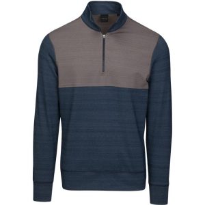 Mens Dunning Fidden Quarter Zip Long Sleeved Golf Fleece- Small 40-42"