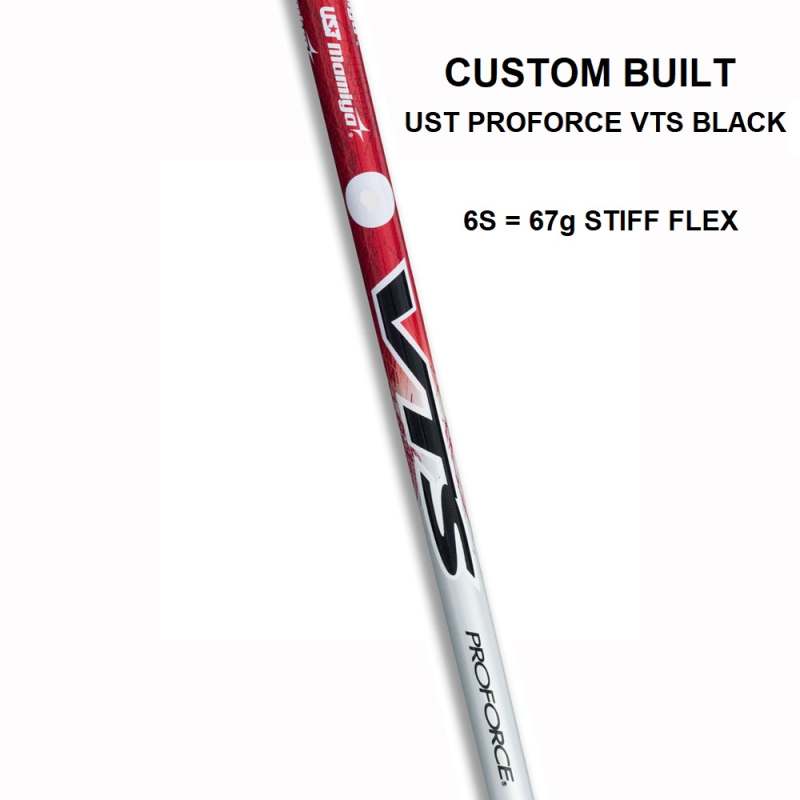 UST Proforce VTS Black Stiff Flex Driver or Fairway Shaft - Custom Built