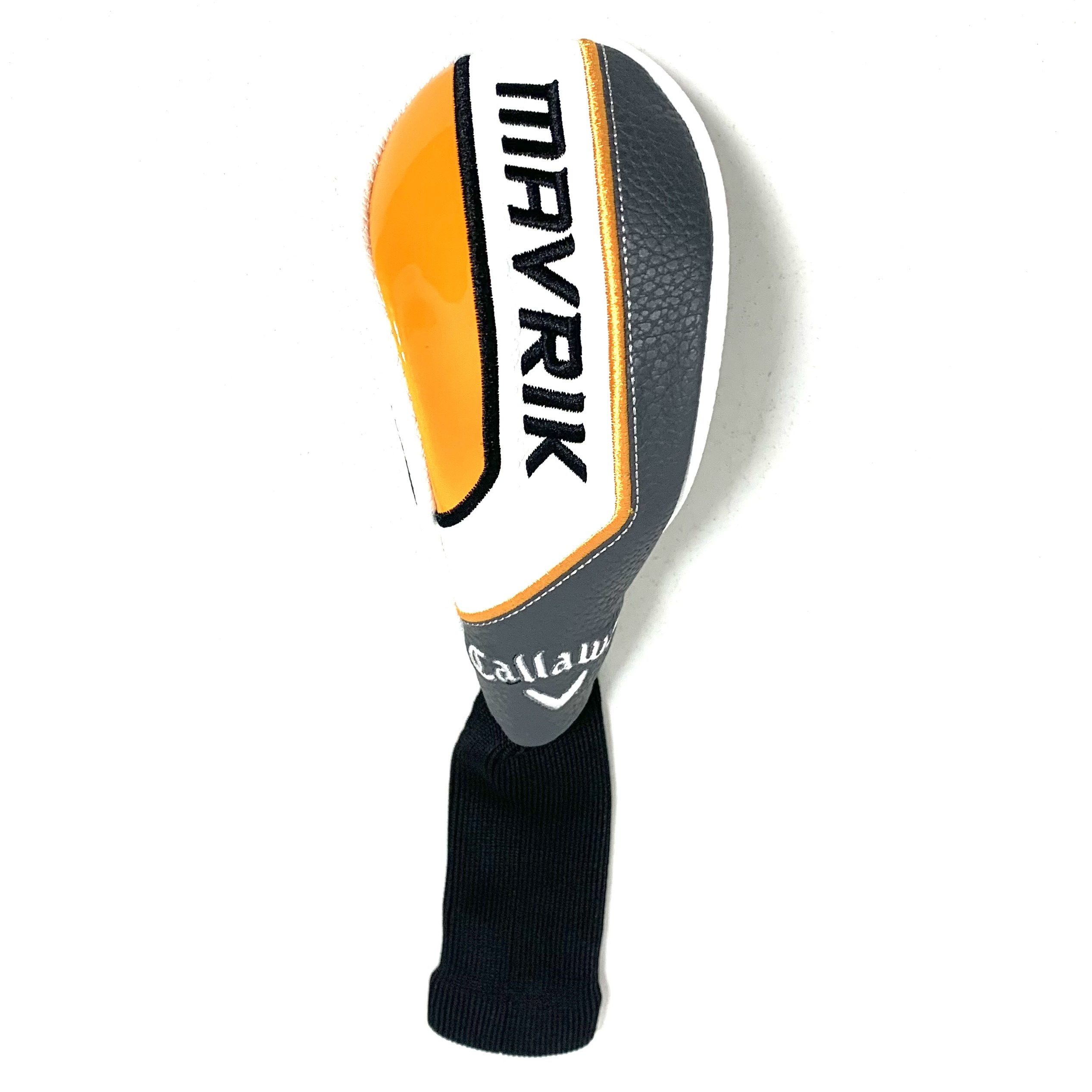 Callaway Mavrik Hybrid Head Cover - Grey, White and Yellow