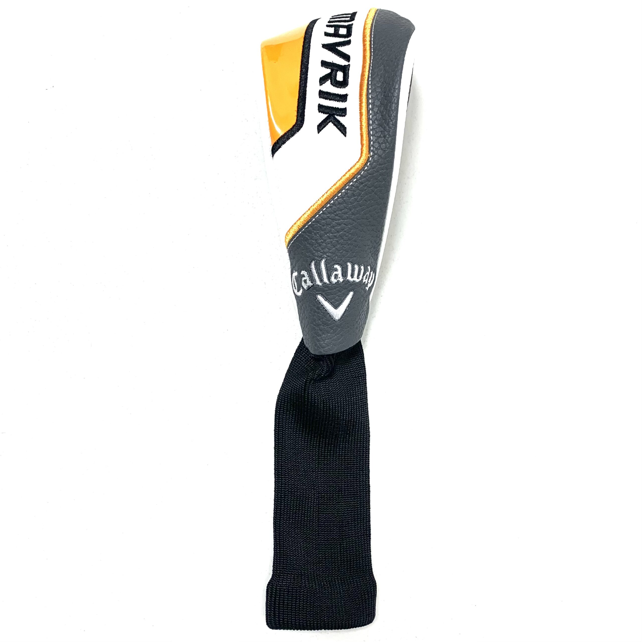 Callaway Mavrik Hybrid Head Cover - Grey, White and Yellow - Image 2
