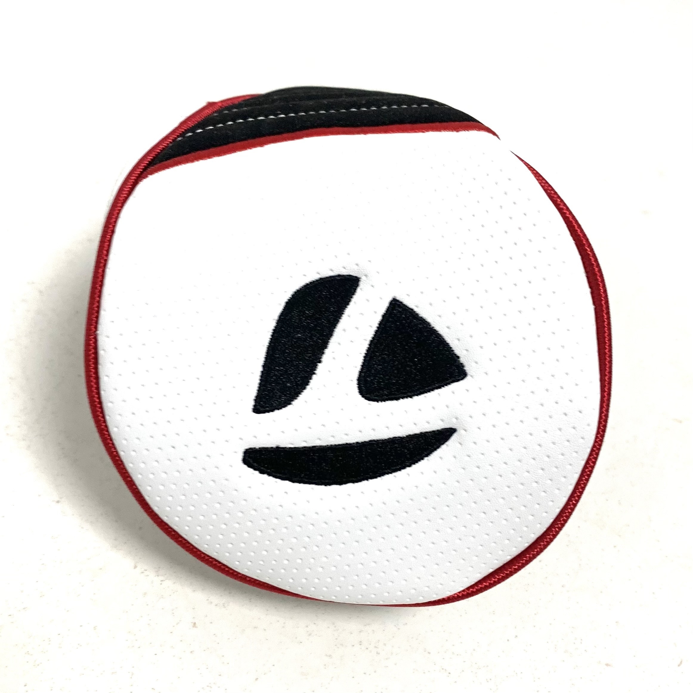 TaylorMade Fairway Head Cover - White, Black and Red - Image 4