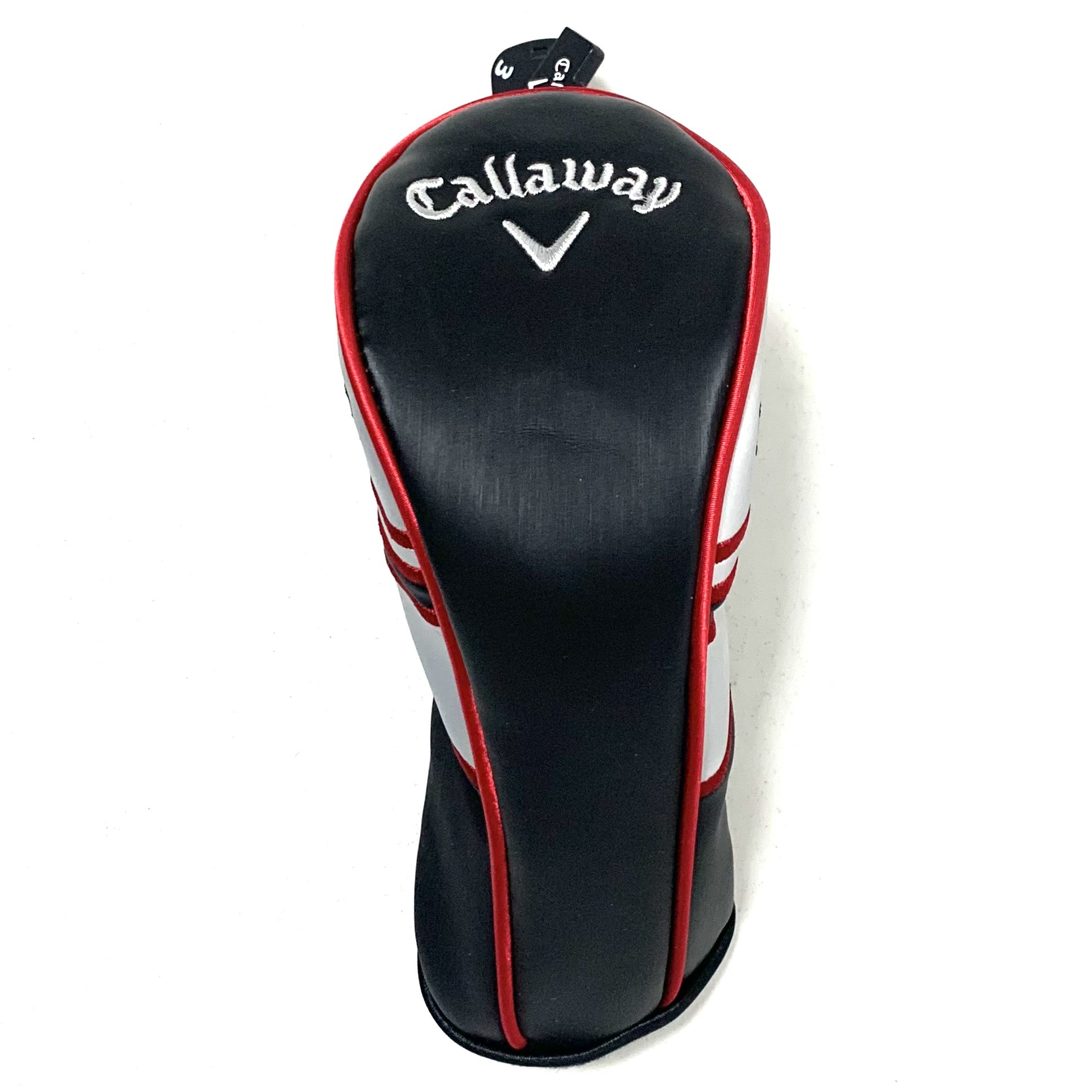 Callaway Edge Hybrid Head Cover - Black, Silver and Red