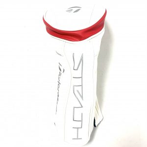 TaylorMade Stealth Driver Headcover - White, Red and Silver