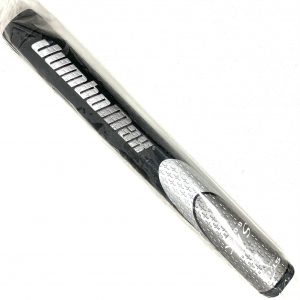 JumboMax 1.2 Ultralite Straight SIK Golf Putter Grip - Black and Silver